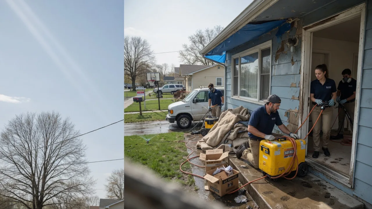 Basement Flood Cleanup in Caddo, OK near me